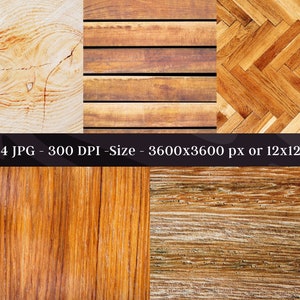 Digital Various Wood Texture Pack | 24 Natural Weathered Dark &amp; Light ...