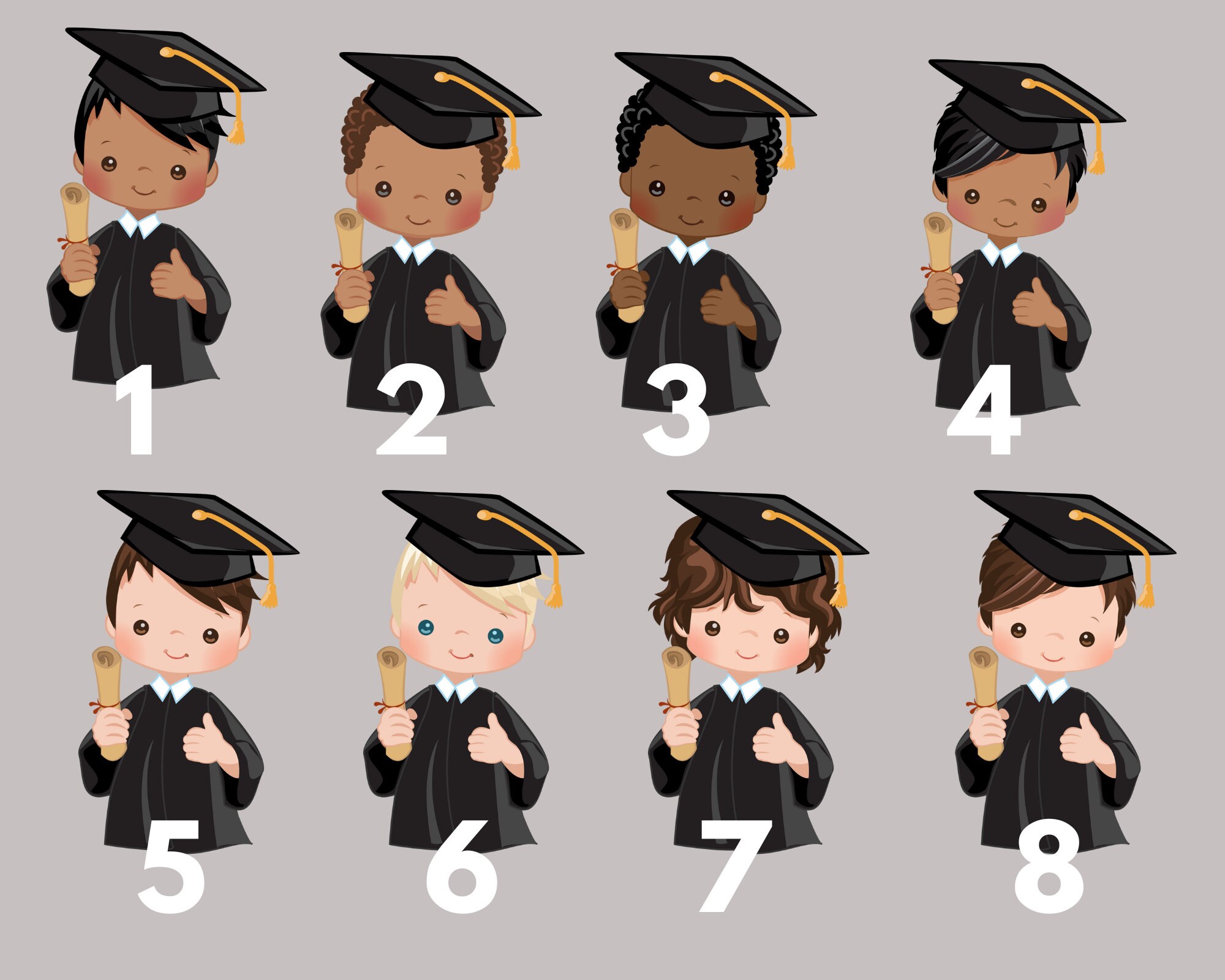 Kinder Graduation Cake Topper - Etsy