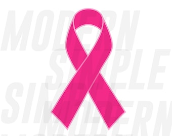 Breast Cancer Ribbon SVG Files, png, dxf, eps, Vector Files Instant Download, Printable Art, DIGITAL DOWNLOAD, Breast Cancer Awareness svg