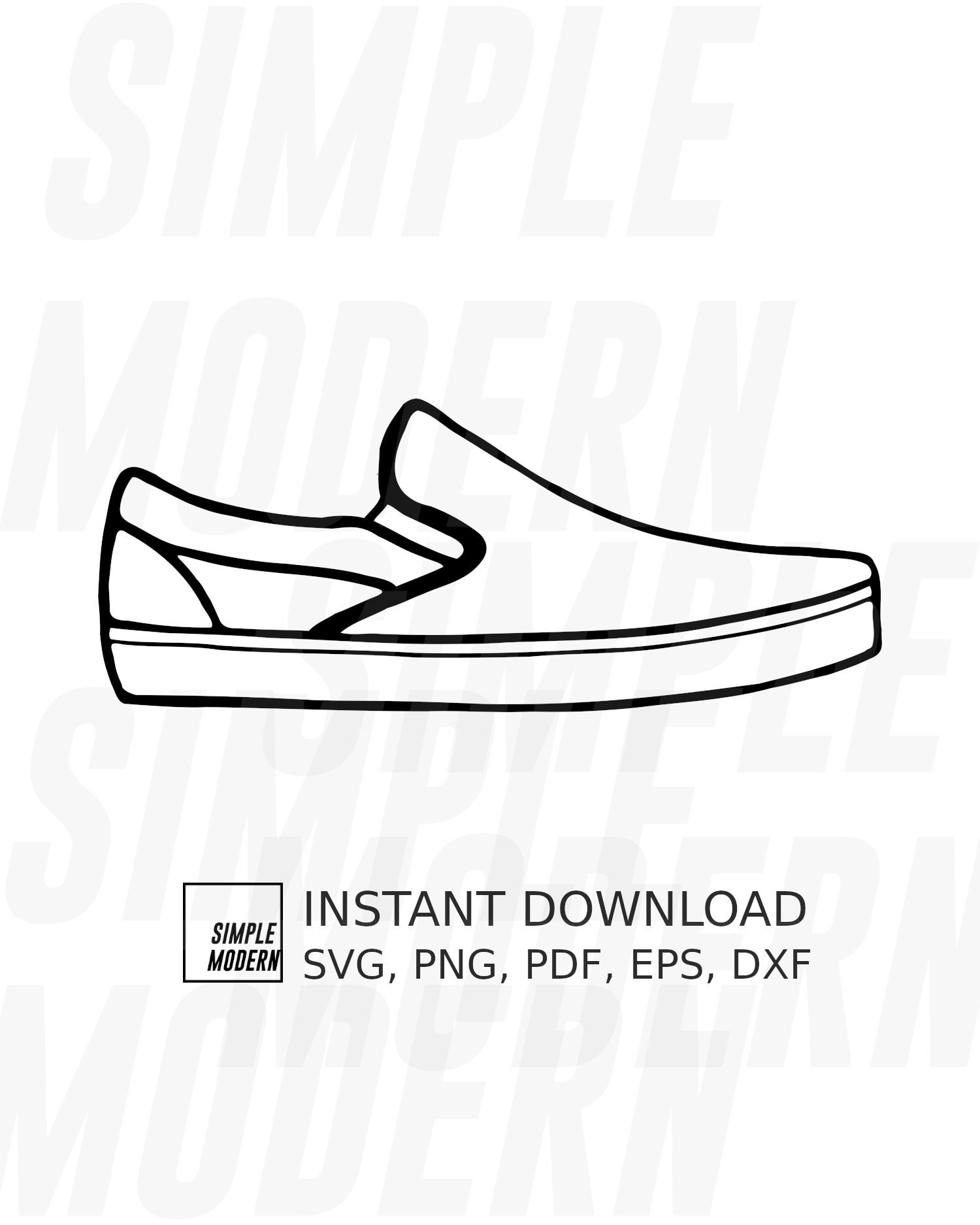Vans Shoe Template Vans Shoe Template