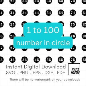 Free Printable Hundreds Charts (Numbers 1 to 100) – DIY Projects, Patterns,  Monograms, Designs, Templates