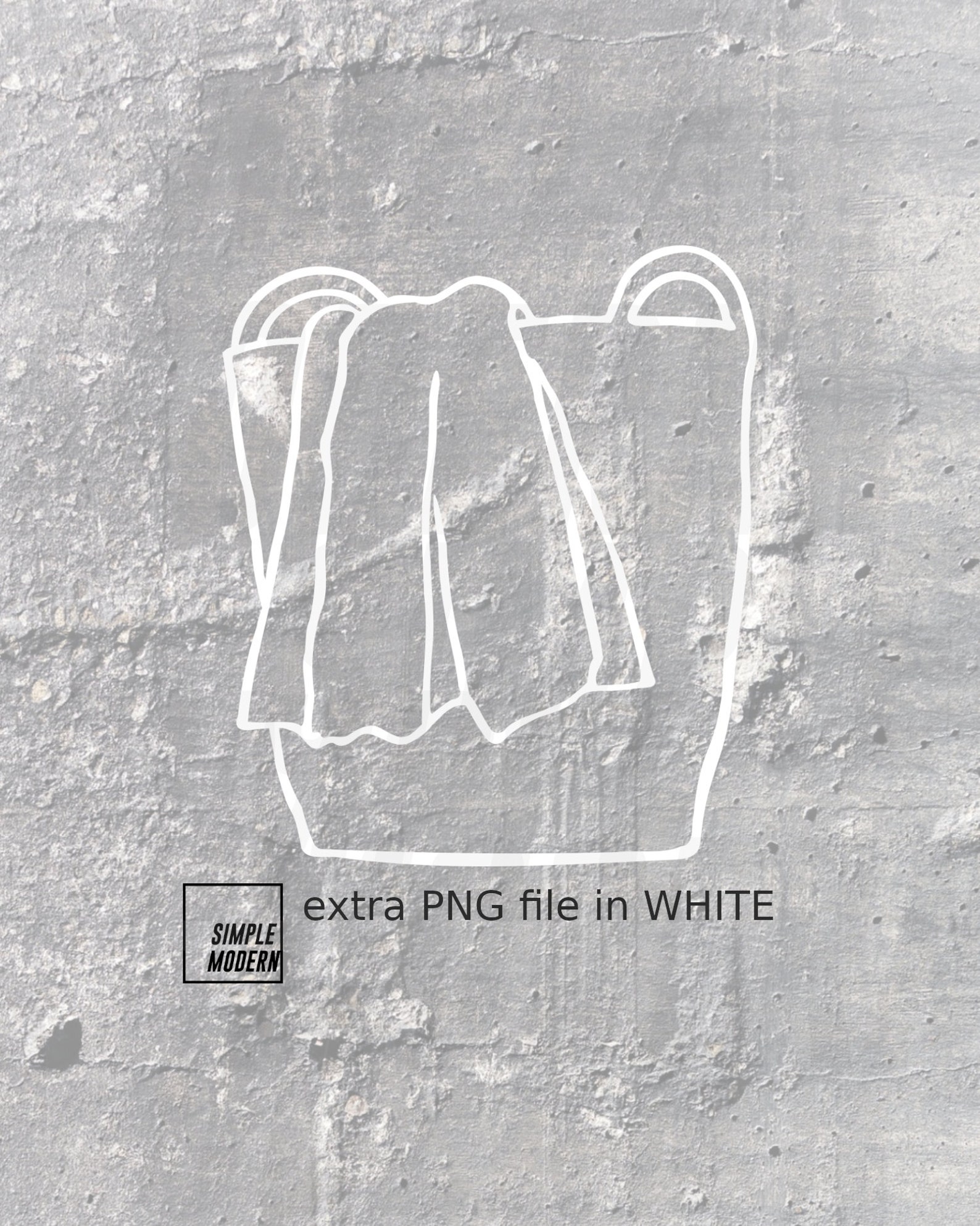 Wäschekorb SVG Hamper Sortierer für schmutzige Kleidung | Etsy