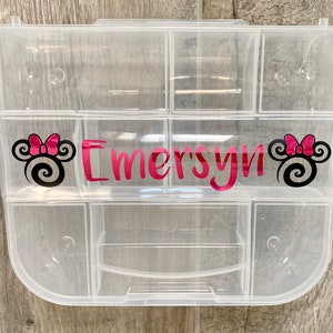 Kids snack container and food storage personalized
