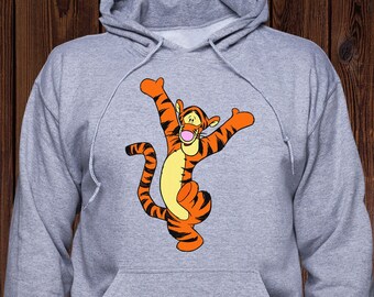 tigger zip up hoodie