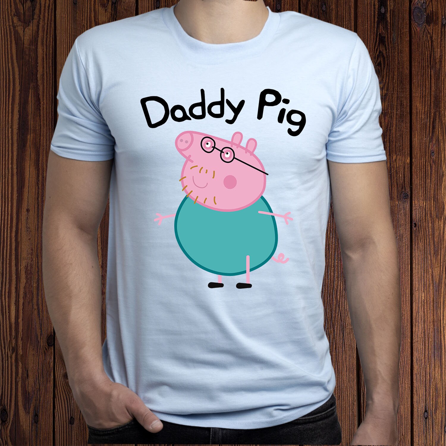 Daddy Pig Shirt/ Peppa Pig tshirt/ Peppa Pig Daddy shirt/ | Etsy