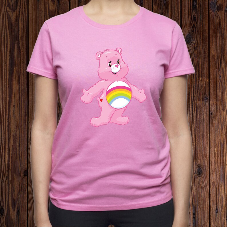 care bear t shirt women's