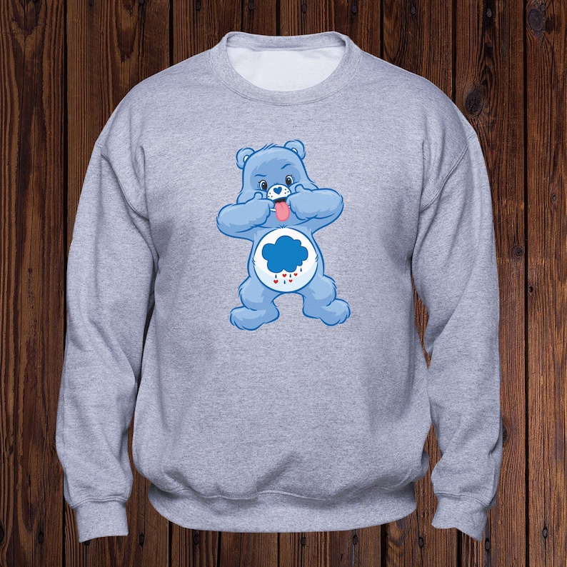Care Bear Sweatshirt With Ears - Panda Bear Hoodie with Ears | Hoodies, Cute sweatshirts 