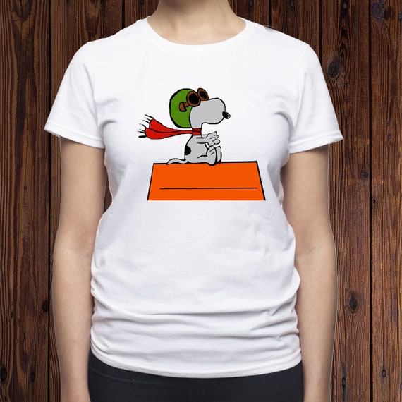 snoopy red baron t shirt