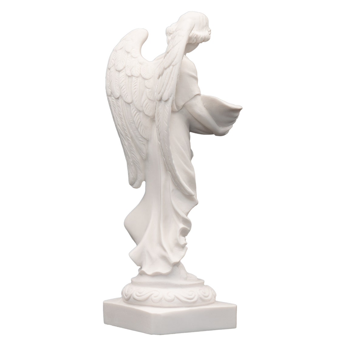 Handmade Alabaster Angel Statue 9.45 In - Etsy