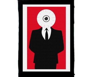 The Watcher/ Multiple sizes/  Back Patch/ Sci Fi Patch/ Sew on  Patch/ Occultism/ Goth/ Big Brother