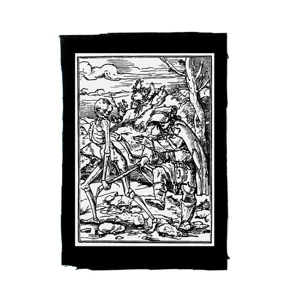Constant Companion/ Multiple Sizes/ Back Patch/ Occult Patch/ Big Back Patch/ Sew on  Patch/ Occultism/ Goth