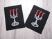 Gothic Candelabras/ 10x12cm Patches/ Gothic Horror Patches/ Ritual Patches/ Alternative Sew On Patches 