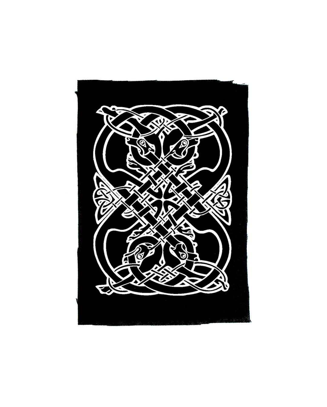 The Hunter/ Anglo Saxon Patch/ Pagan Patch/ Large Sew on - Etsy