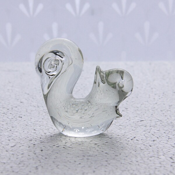 Glass Animal Paperweight Etsy