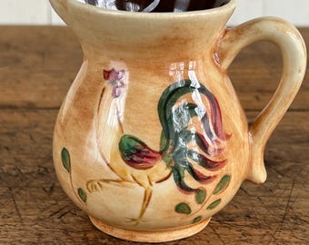 Pemsbury Pottery Rooster Creamer - Farmhouse Decor