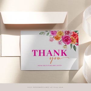 Buy Orange Thank You Card - A Single Thank You Greetings Card To Say