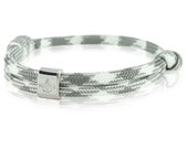 Skipper bracelet surfer band knot maritime bracelet Weiß Gray 6793
