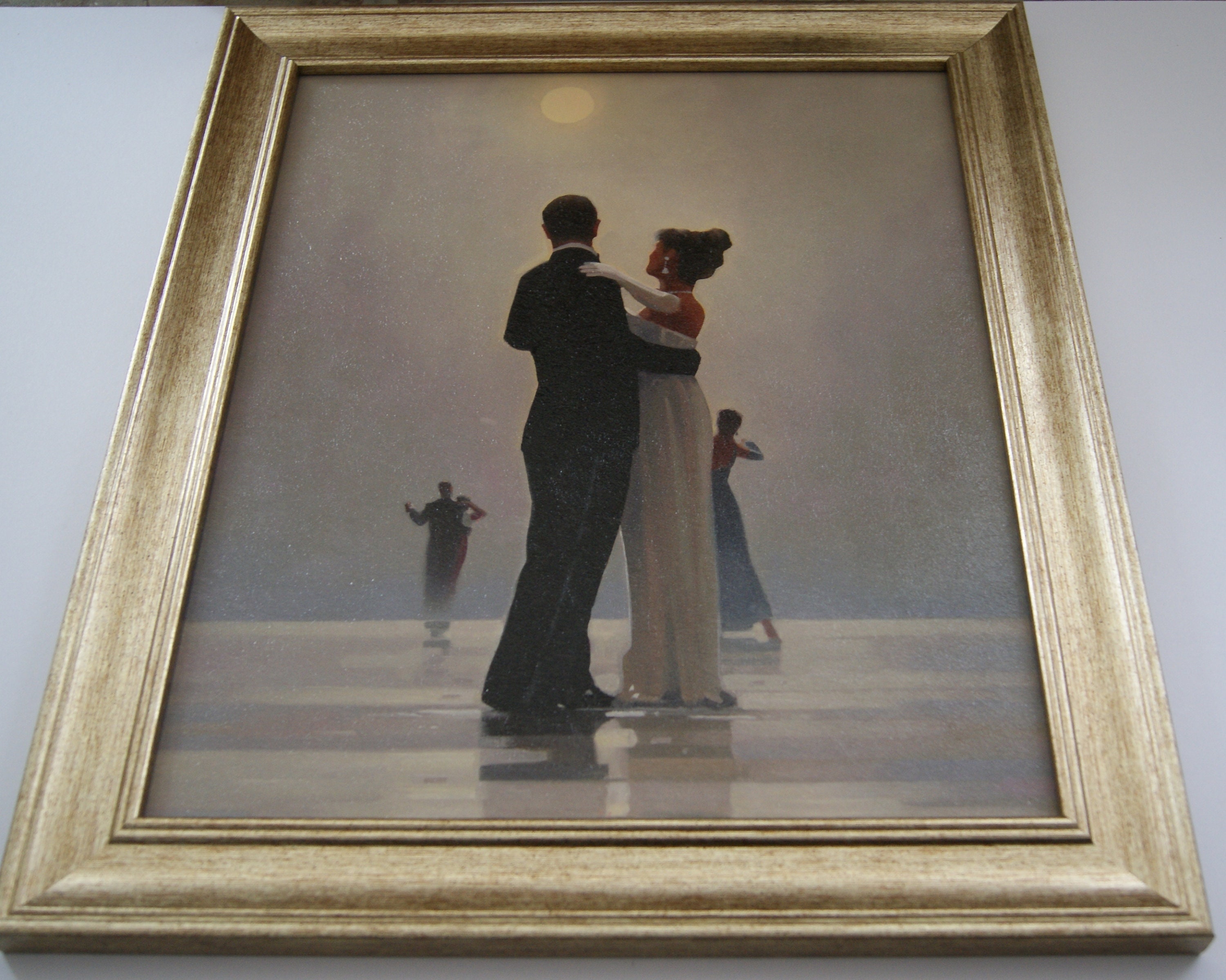 Jack Vettriano Dance Me to the End of Love Framed Canvas Effect 51cm X