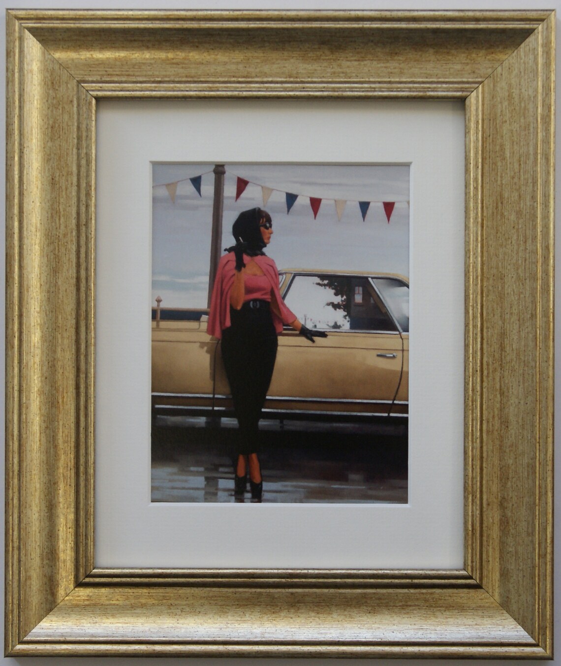 Suddenly One Summer by Jack Vettriano Mounted 10 x | Etsy