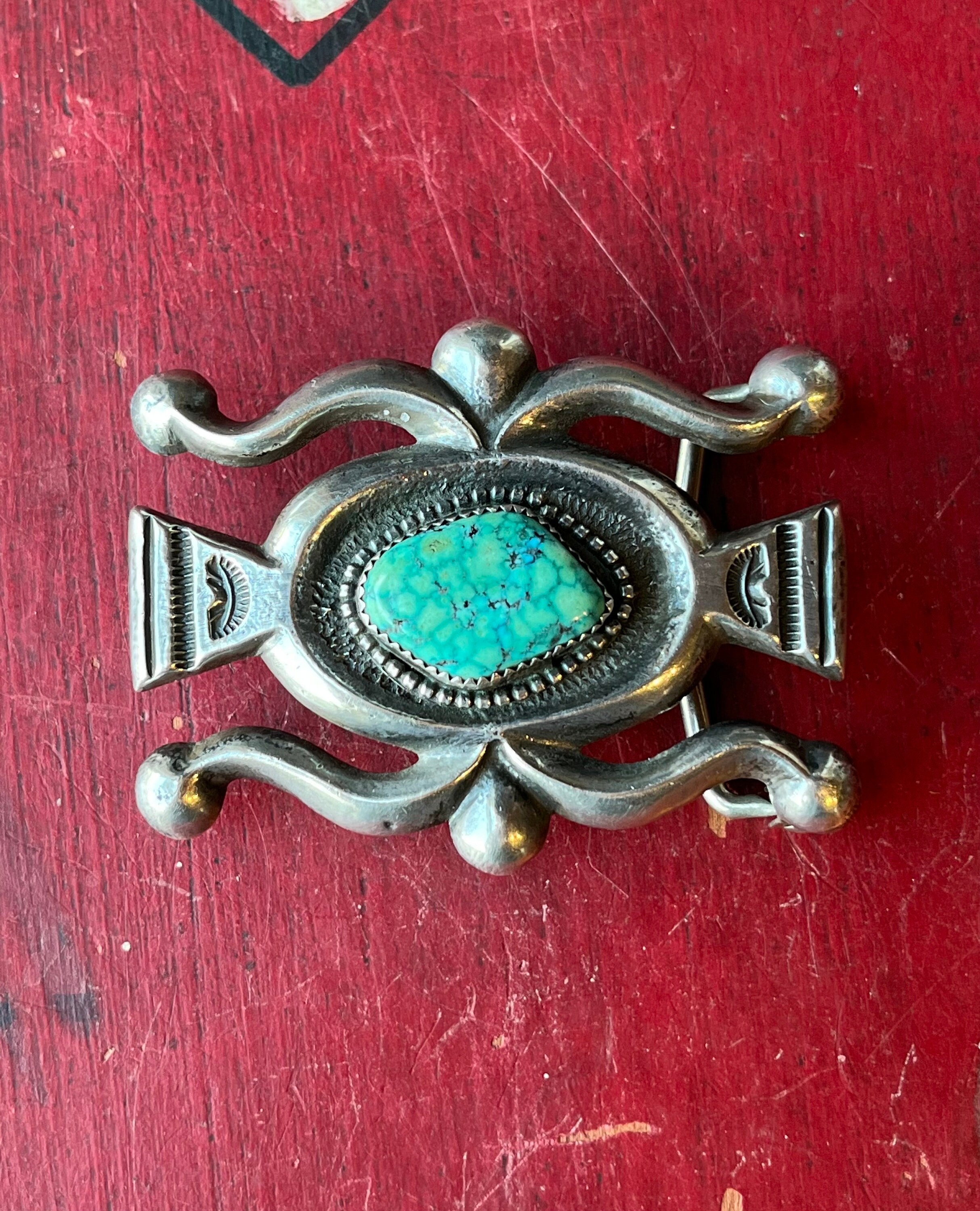 Vintage Native American Navajo Wilford B. Henry Sterling Silver