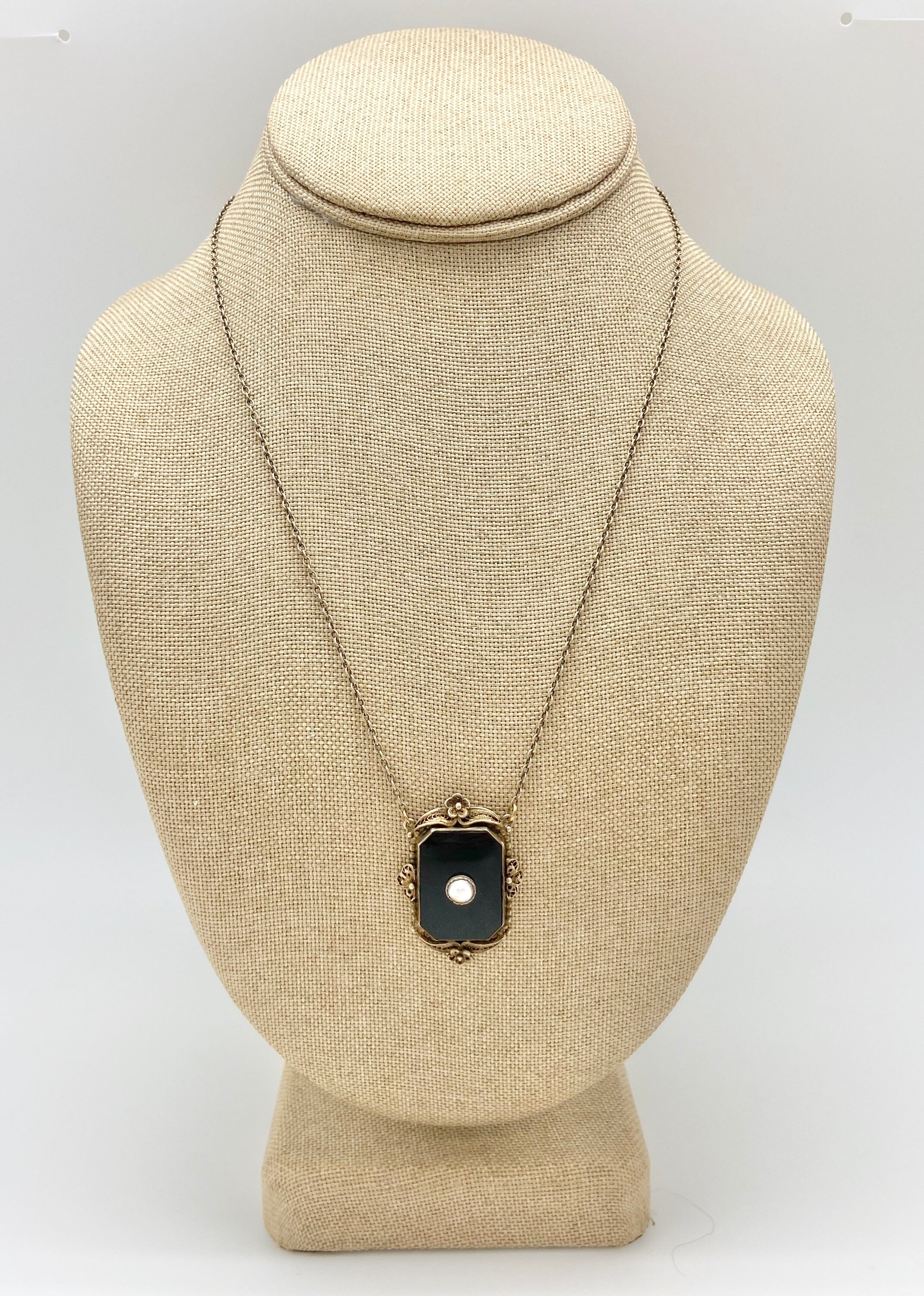 ★VINTAGE HOLLYWOOD★ Margaret Silky Necklace il_fullxfull.6116335022_9vk8.jpg