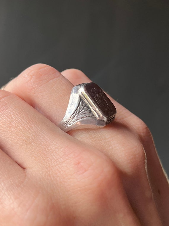 Sz 9.5 ~ Vintage 1946 Sterling Silver .925 Ring - Etsy