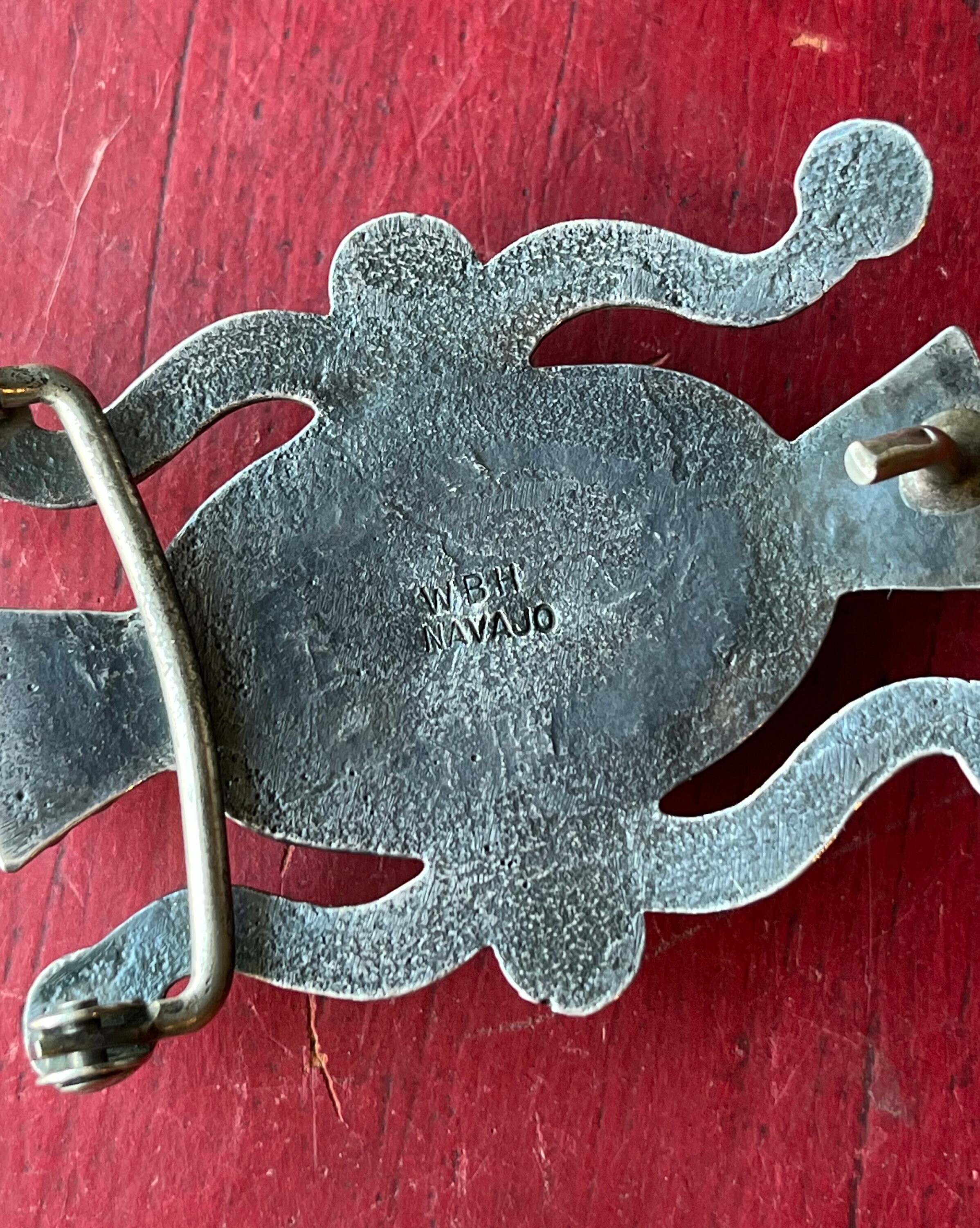 Vintage Native American Navajo Wilford B. Henry Sterling Silver