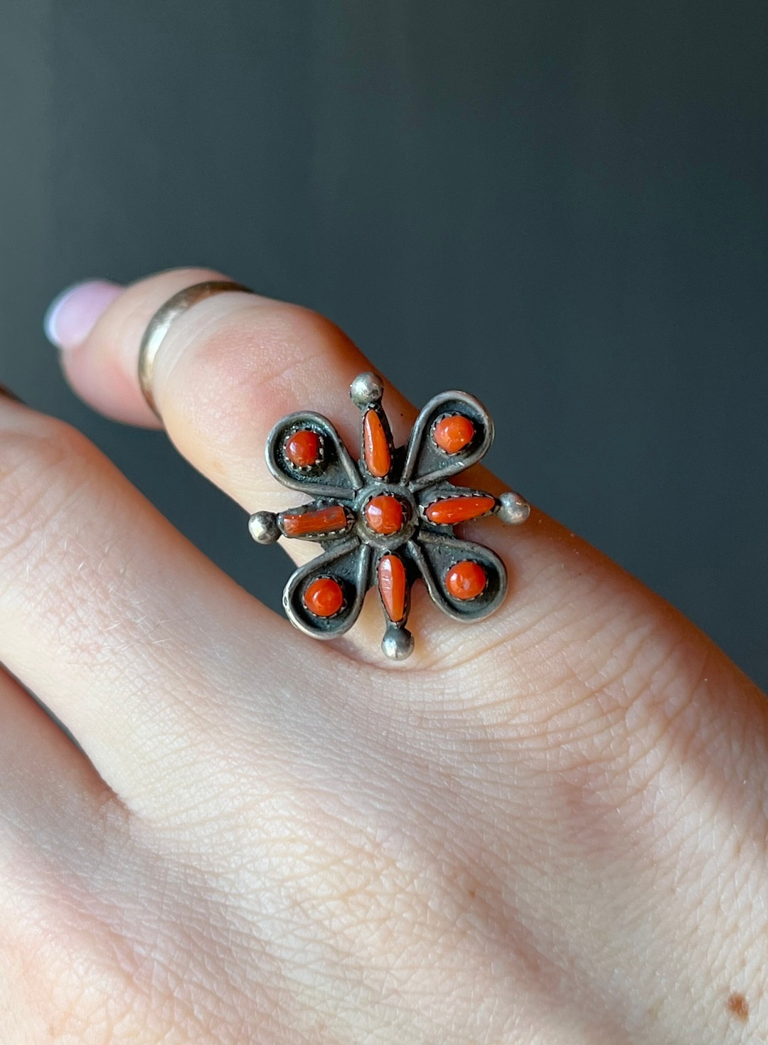 peau. jewelry 廃盤/【紫陽花】Ajisai ring/K10YG peau. jewelry 廃盤
