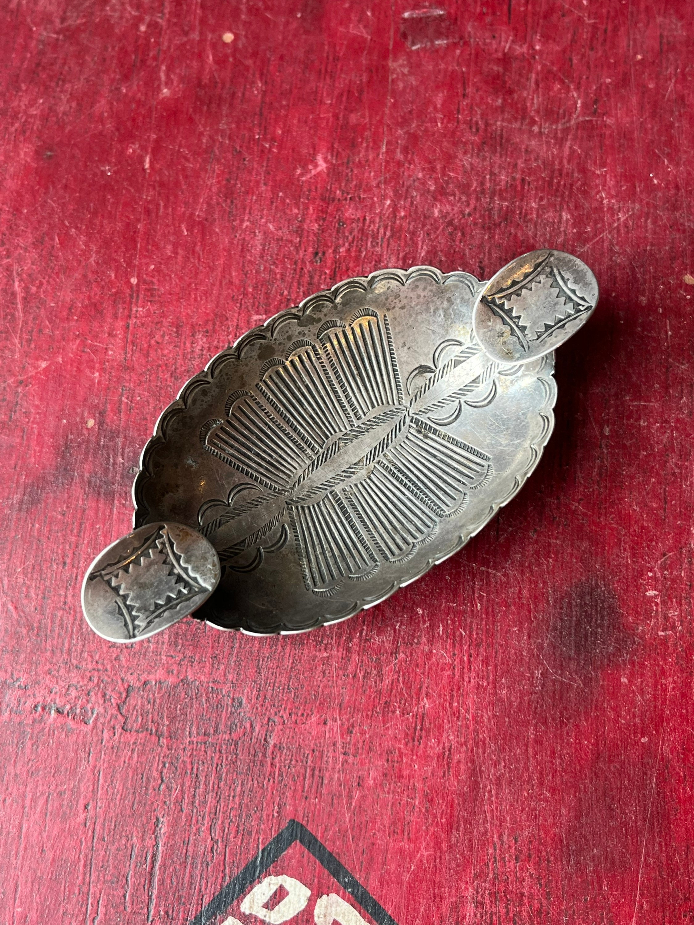 Vintage Mid 1900's Southwestern Native American Sterling Silver