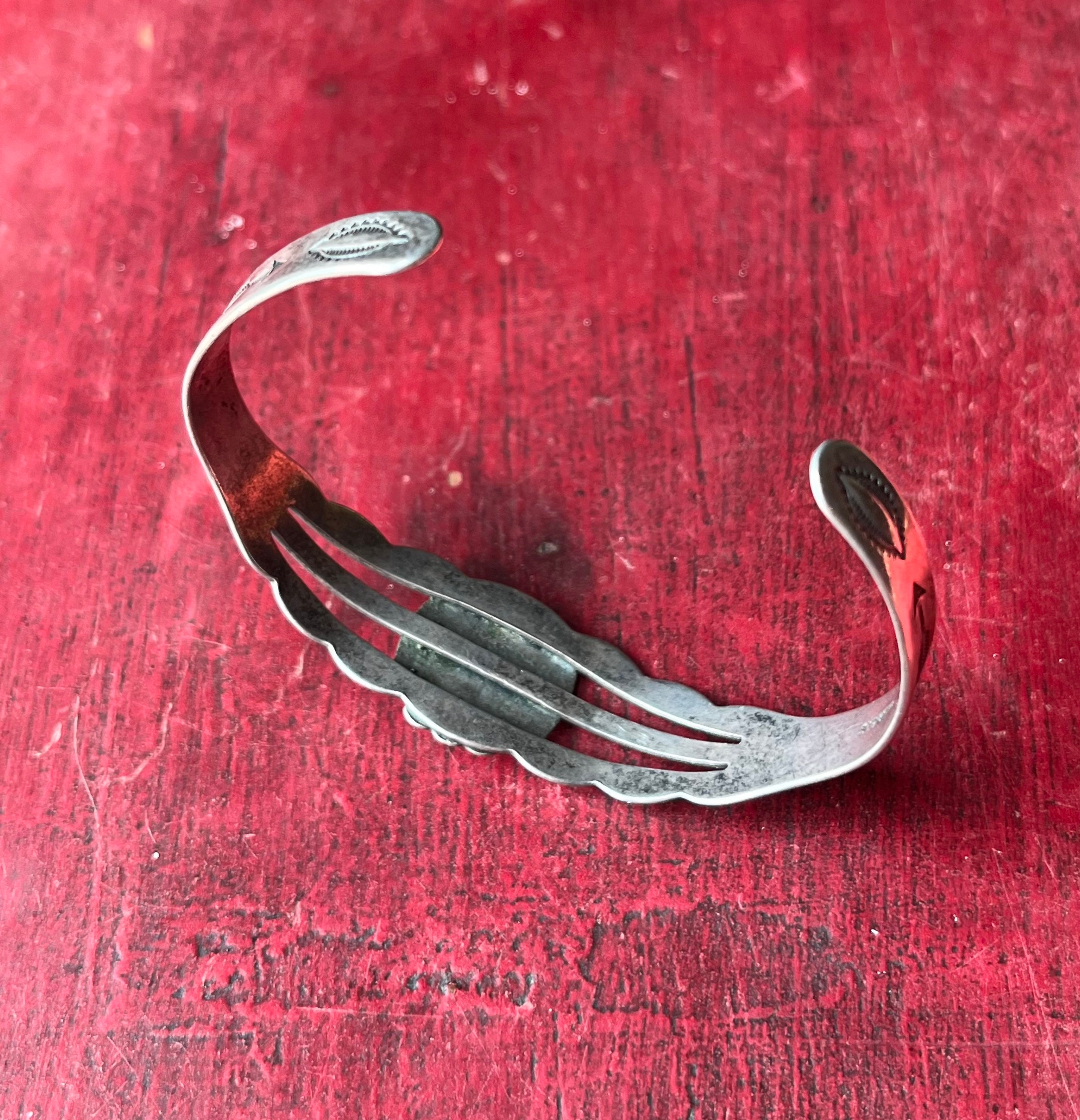 Vintage Fred Harvey Era Native American Sterling Silver