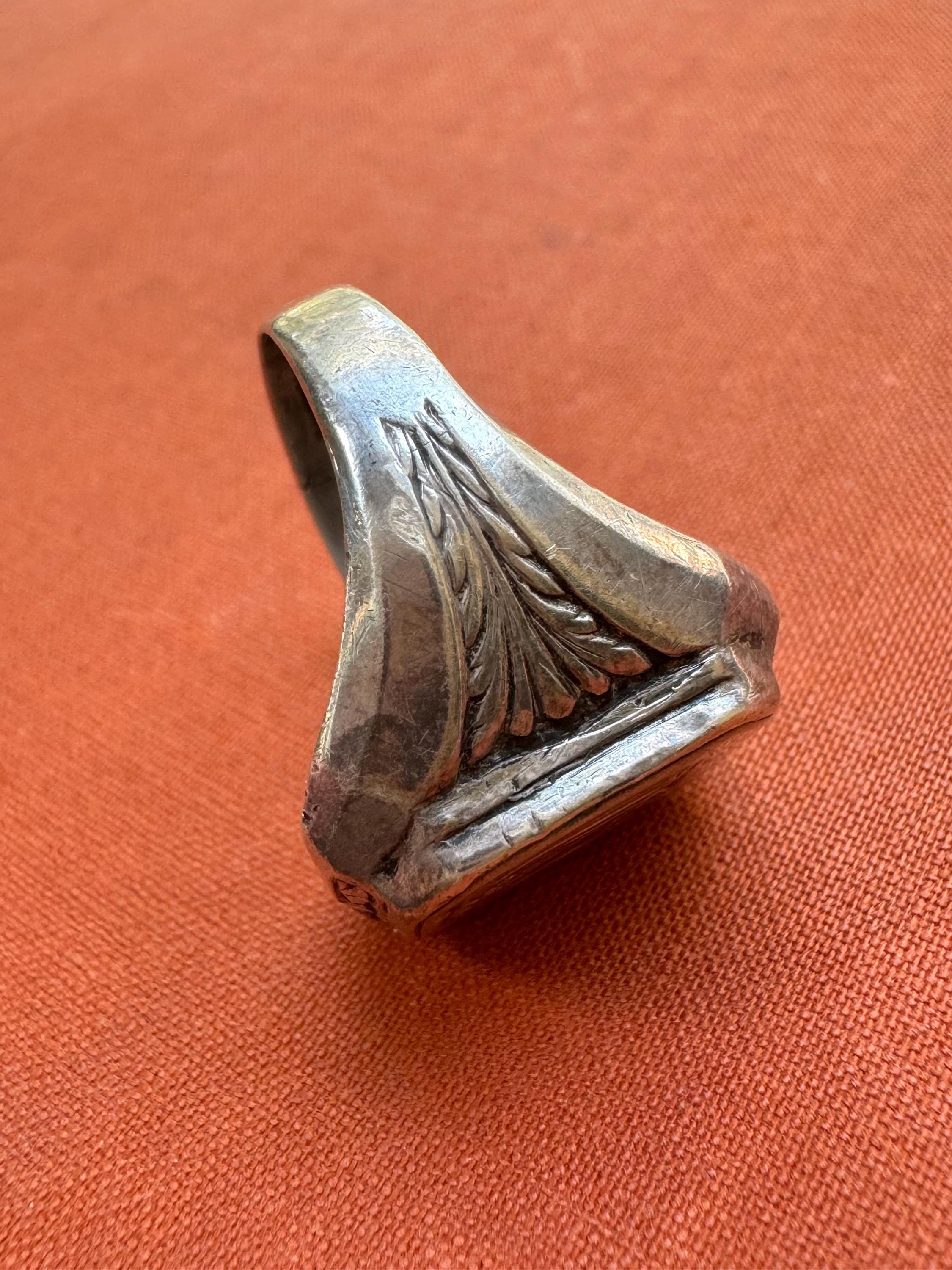 Sz 9.5 ~ Vintage 1946 Sterling Silver .925 Ring - Etsy