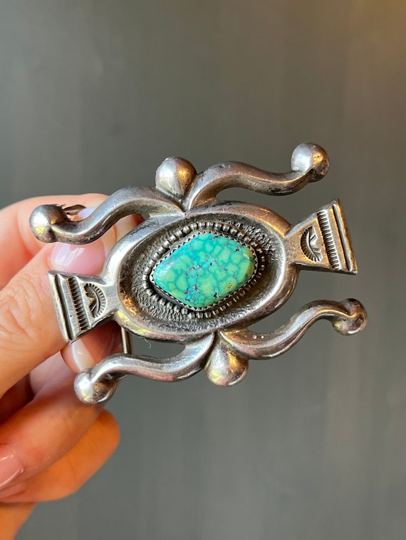 Vintage Native American Navajo Wilford B. Henry Sterling Silver