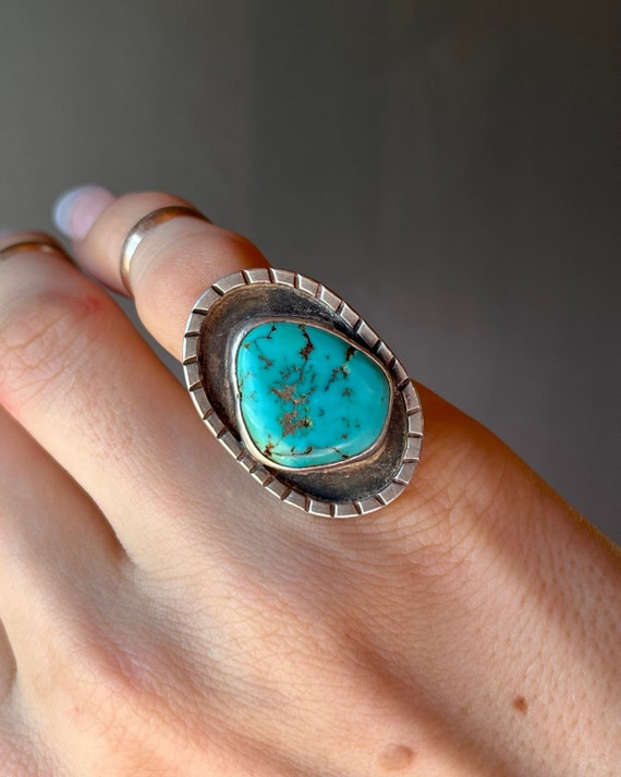 Sz 5.5 ~ Vintage Native American Navajo Sterling Silver