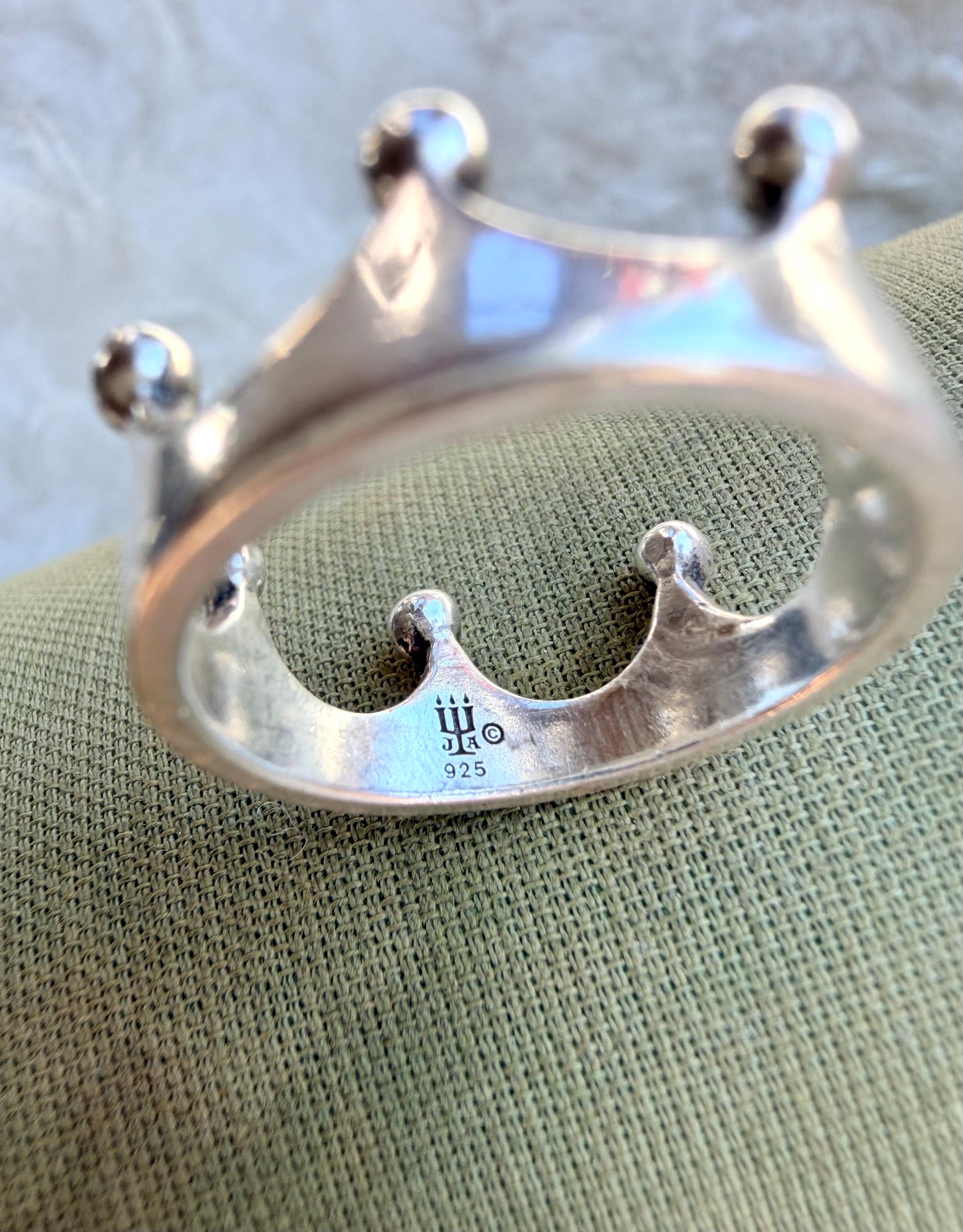 Sz 5.5 ~ James Avery Sterling Silver .925 Crown Ring Band - Etsy