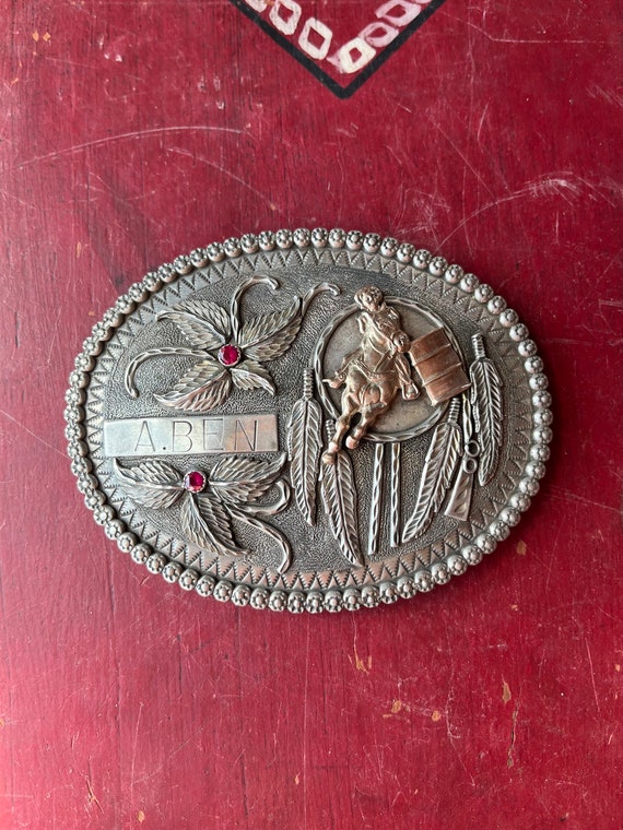 Vintage Western Albuquerque New Mexico VJP Sterling Silver  display picture 1