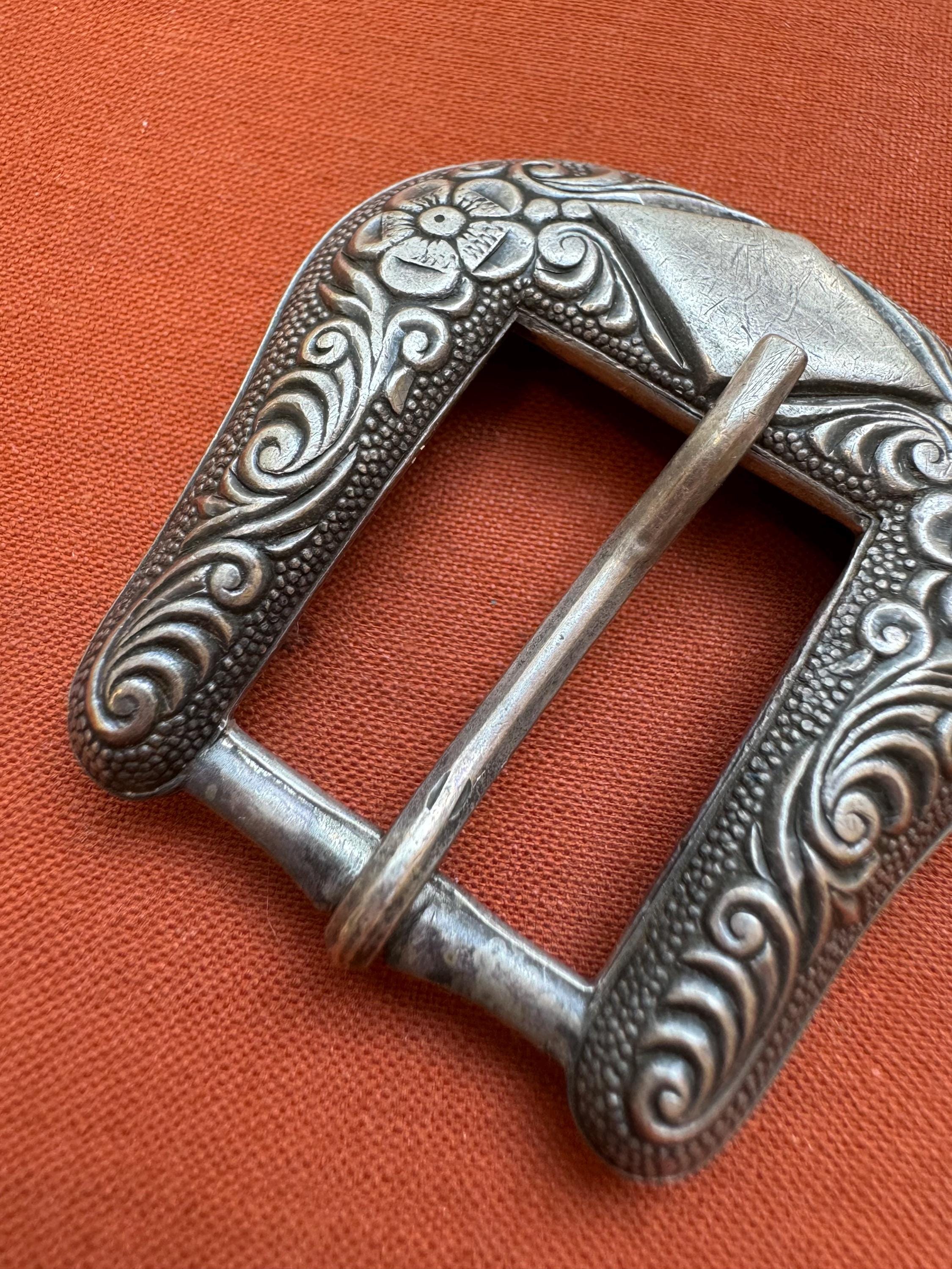Vintage Mid-century NELSON CO Western Sterling Silver .925 