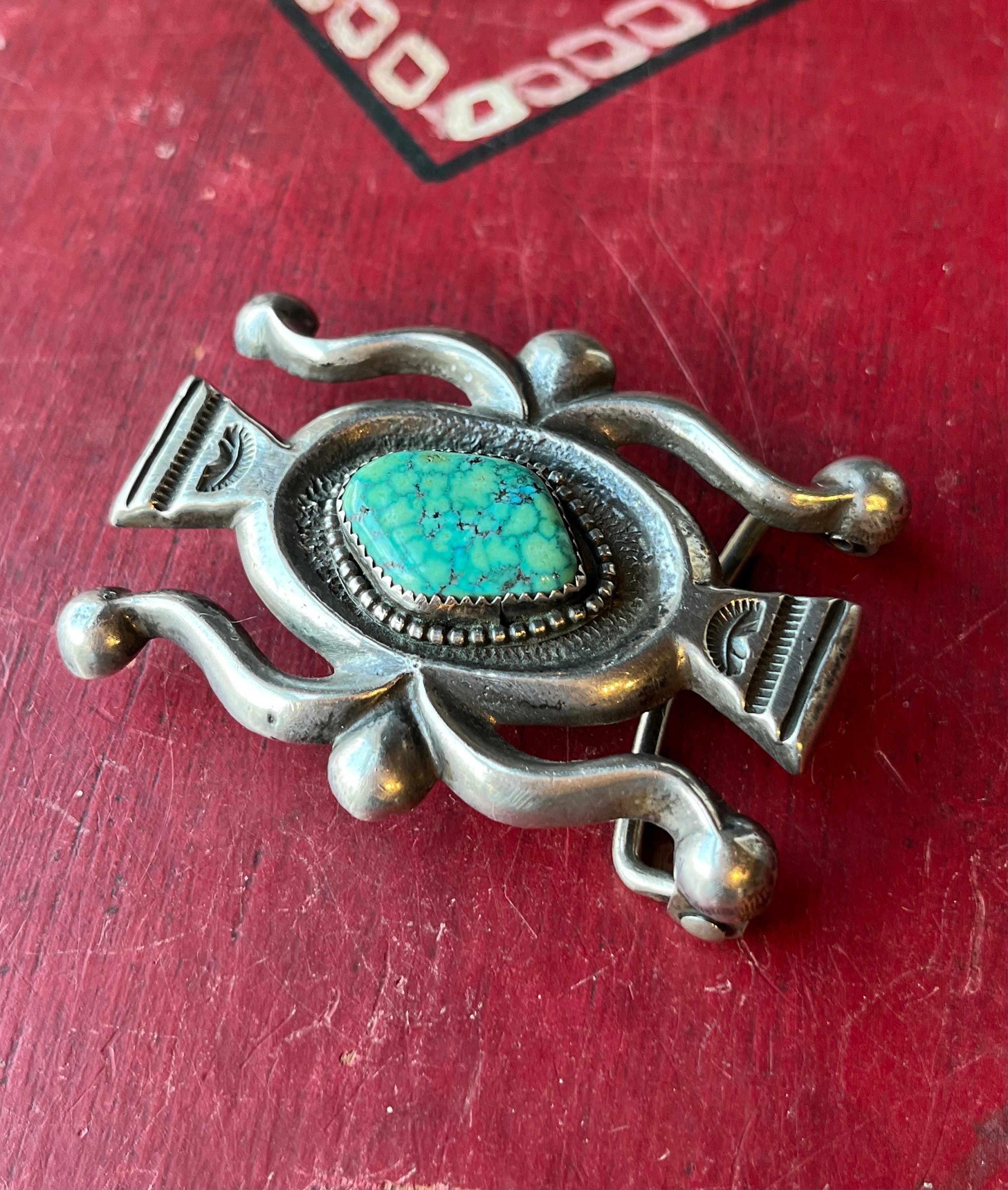Vintage Native American Navajo Wilford B. Henry Sterling Silver