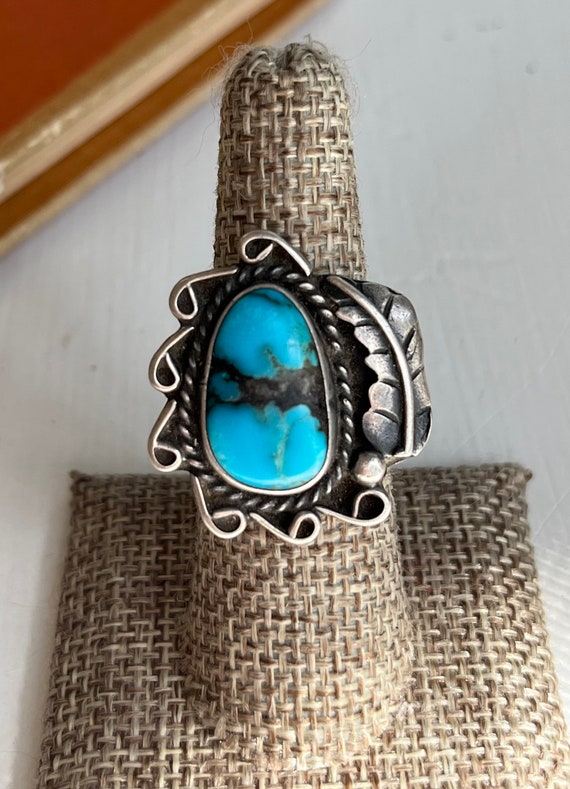 Sz 6.5 ~ Vintage Native American Navajo Sterling Silver