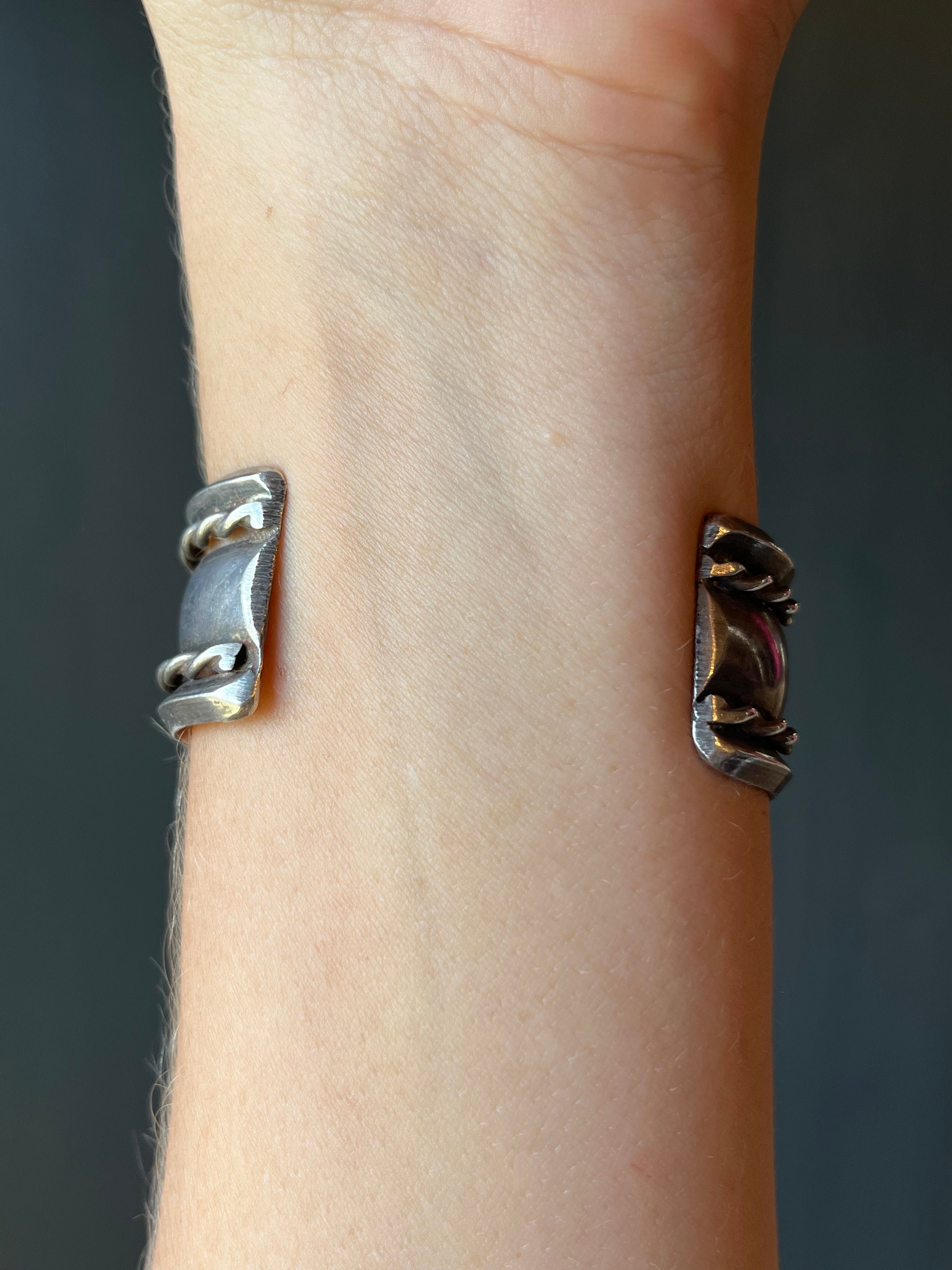 Vintage ナバホ バングル ブレスレット トライバル　sterling 1970s ナバホ バングル ブレスレット トライバル sterling