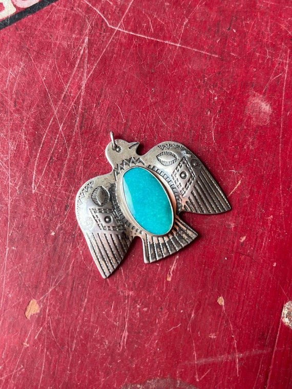 Vintage Pacific Jewelry Southwestern Sterling Silv