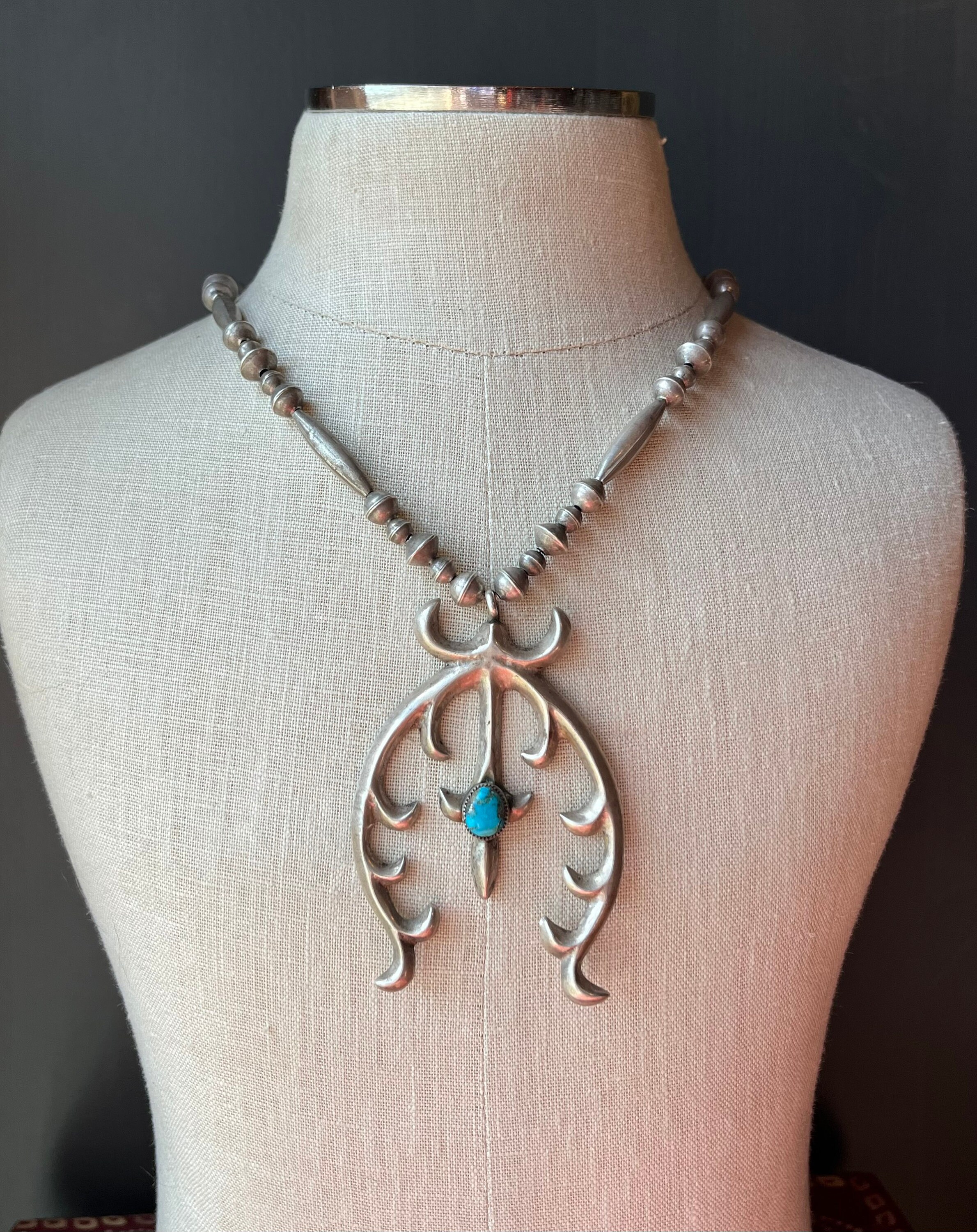 SILVER925 NAVAJO NECKLACE/シルバー/ネックレス - メルカリ