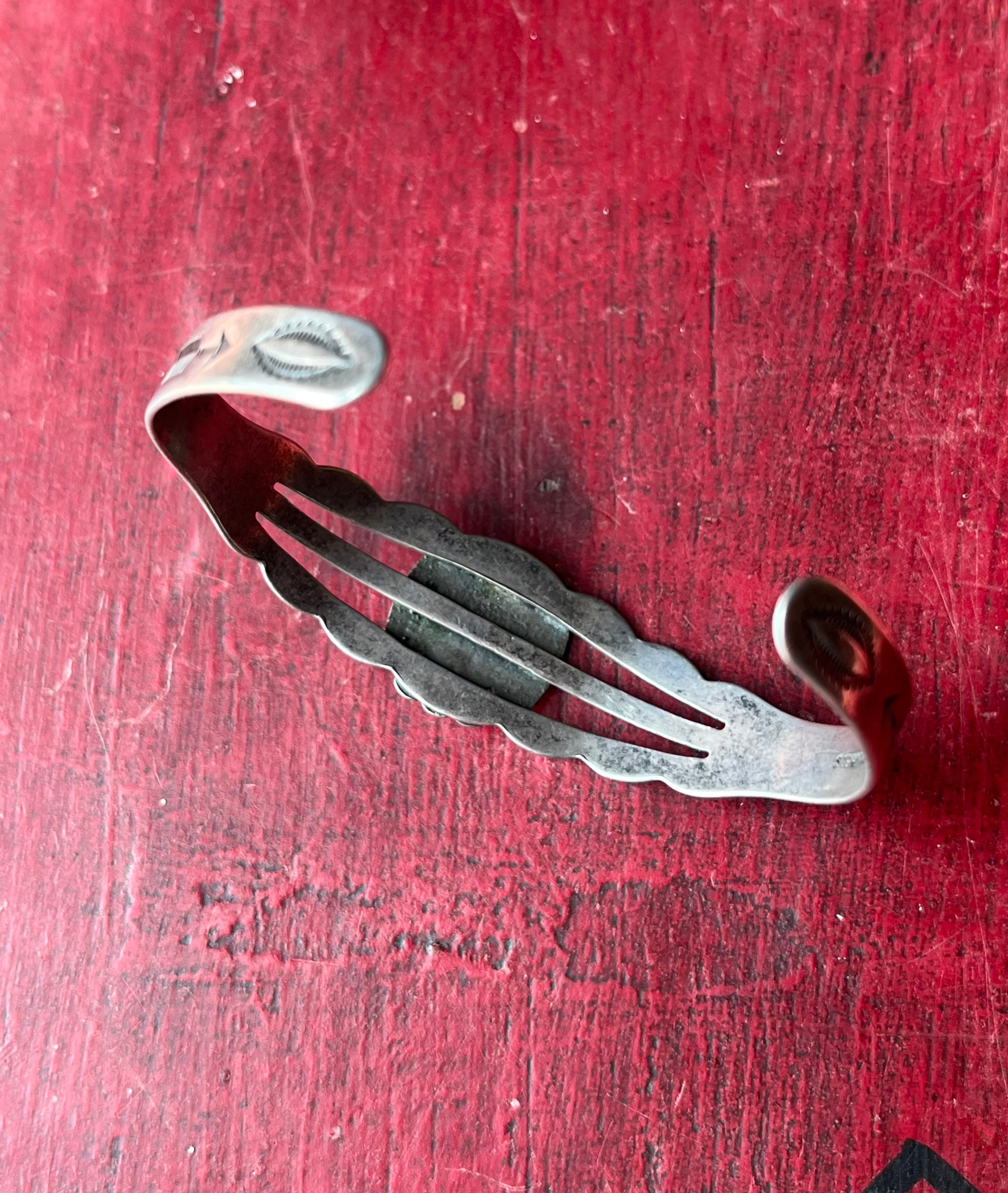 Vintage Fred Harvey Era Native American Sterling Silver
