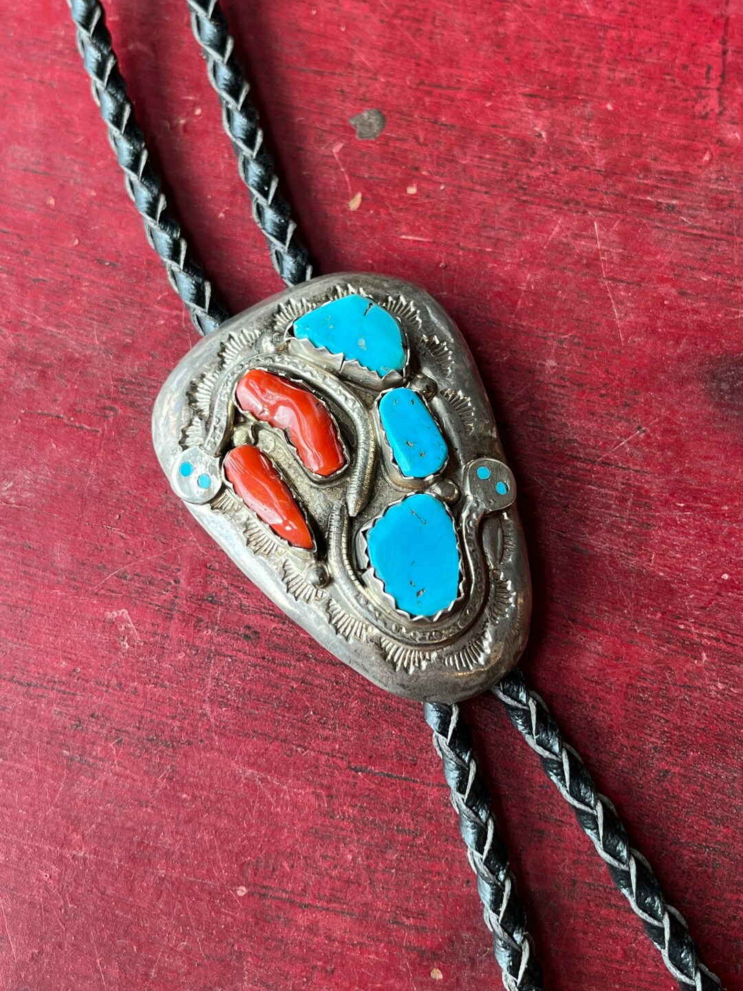 Vintage Native American Zuni Effie Calavaza Sterling Silver