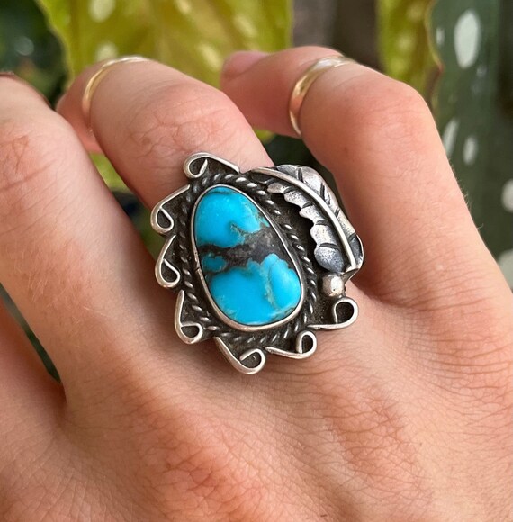 Sz 6.5 ~ Vintage Native American Navajo Sterling Silver