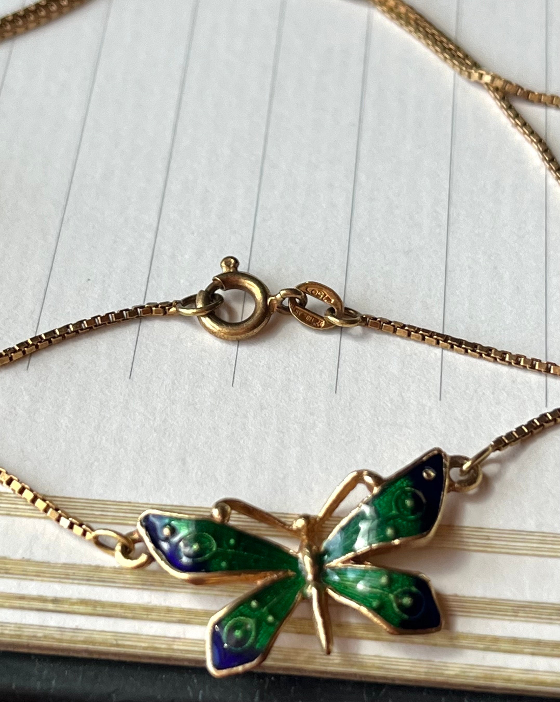 Collana A Catena Testurizzata Regolabile In Oro Rosa 14K Reale 18