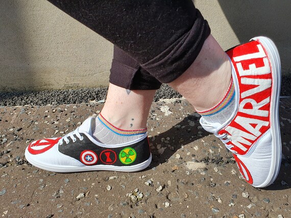custom avengers shoes