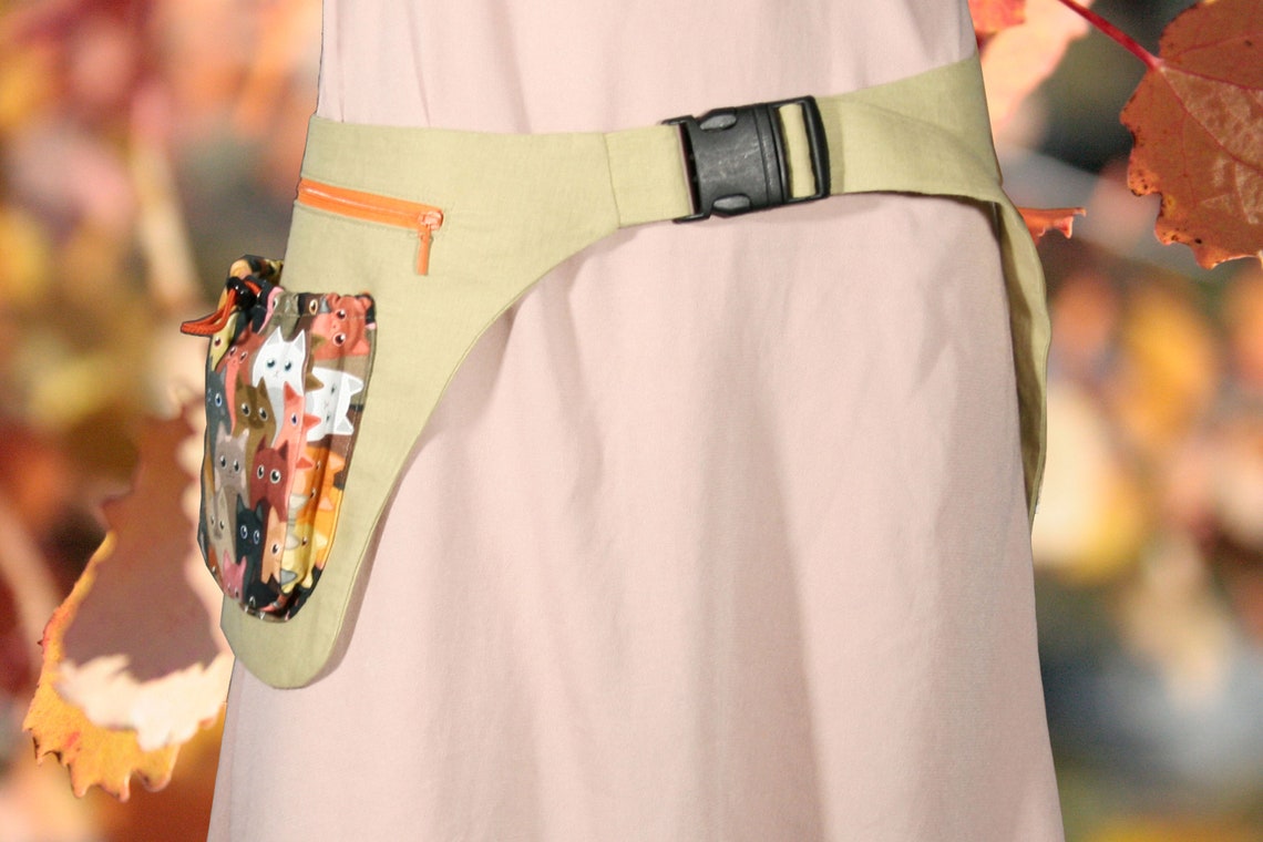 Waist Bag PDF Sewing Pattern Hip Bag Belt Bag Travel Hip Etsy