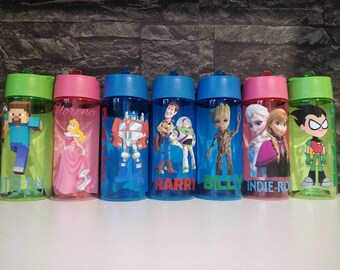 personalised childs water bottle