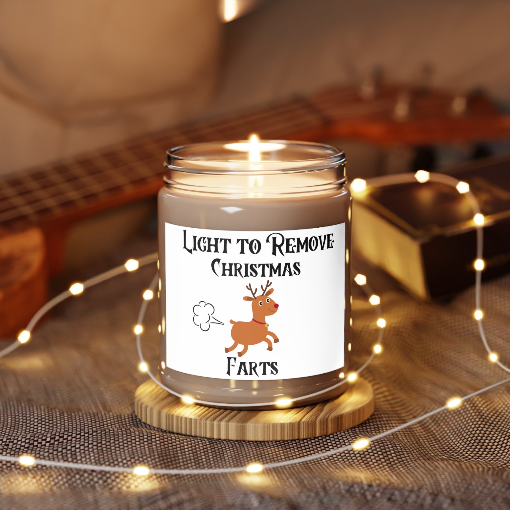 Fart Candlefunny Fart Candlereindeer Candlelight to Remove Farts