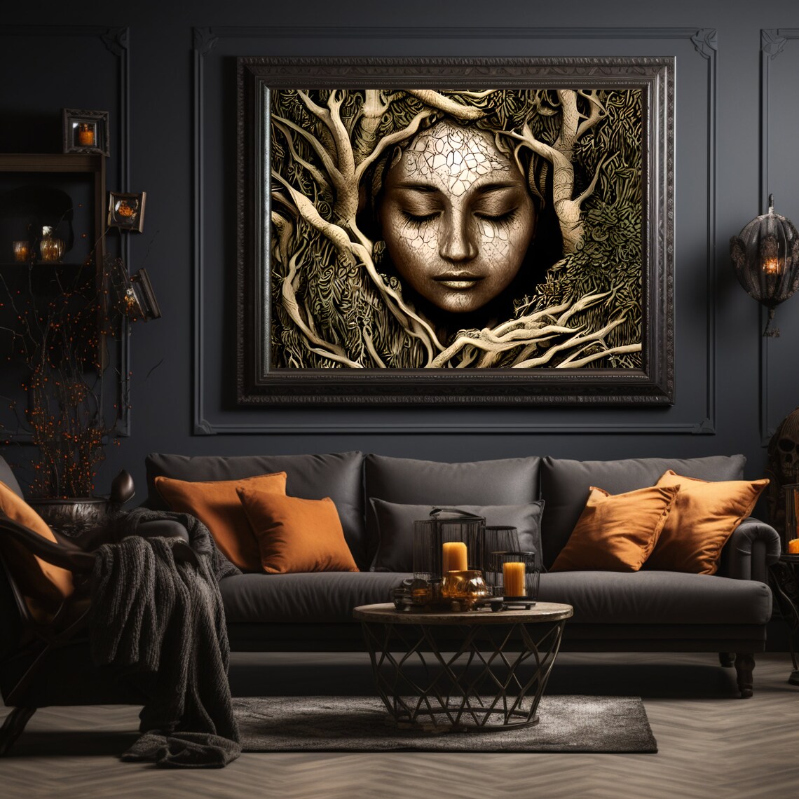 Mother Earthmother Gaiasleeping Mother Earthmother Etsy